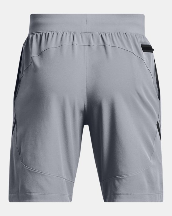 Shorts UA Unstoppable para Hombre, Gray, pdpMainDesktop image number 7